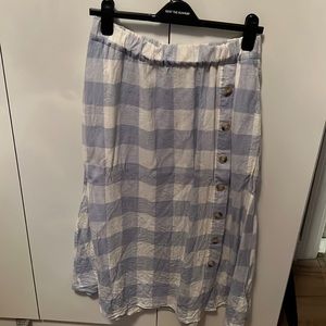 Madewell Periwinkle Skirt